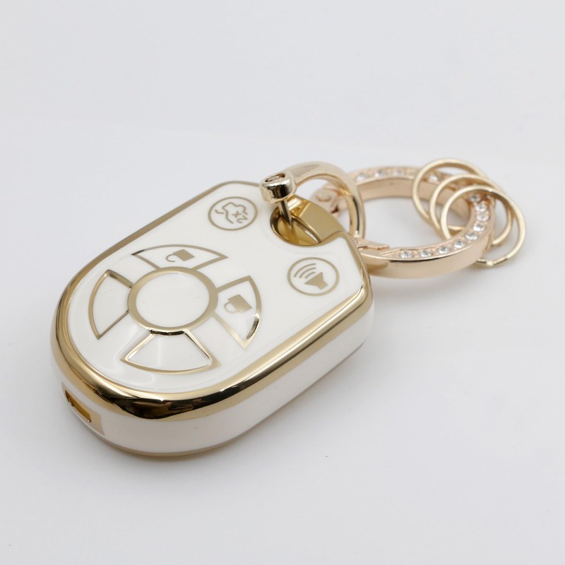 Key fob Cover 4B (Black White)