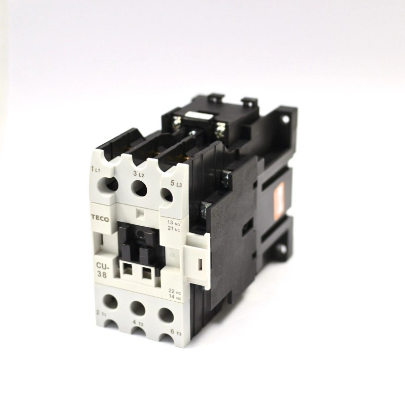 TECO CU-38 magnetic contactor, 55A, 3 phase, 24v coil, 3A1a1b