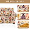 Lamberia Printed Sofa Cover for 2 Cushion Couch High Stretch