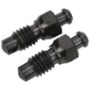 2Pcs Disc Brake Bleeder Screw Titanium Alloy M6 Rust Resistance