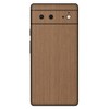wraplus Skin Seal Compatible with Pixel6a [Bronze Brushed Metal] Back