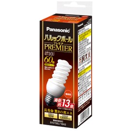 Panasonic PALOK Ball Premier D15 Bulb Color 60 Shape Bulb Type Base Diameter 26mm 810 lm EFD15EL10H2