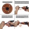 Guitar wall mount,Auto Lock Guitar Wall Hanger,2-pcs,Guitar Hanger,Wall Mount Hook,