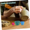 Sewroro 3pcs Painting Cone Pottery Rim Cone Pottery Tool Foot
