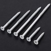 WenSilon(30 PCS) 1/4" x6 White Concrete Screw Anchor White Flat