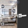 RAZCC Door Lever, Heavy Duty Interior Door Handles for Bathroom