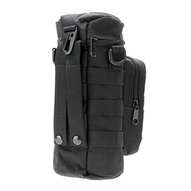 AKORD Outdoor Sports Water Bottle Kettle Bag, black