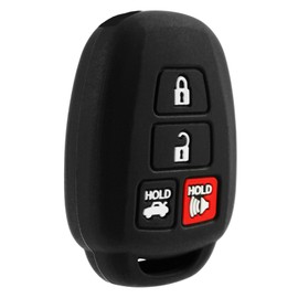fits Toyota Camry Corolla Highlander Rav4 Key Fob Remote Case Cover Skin Protector