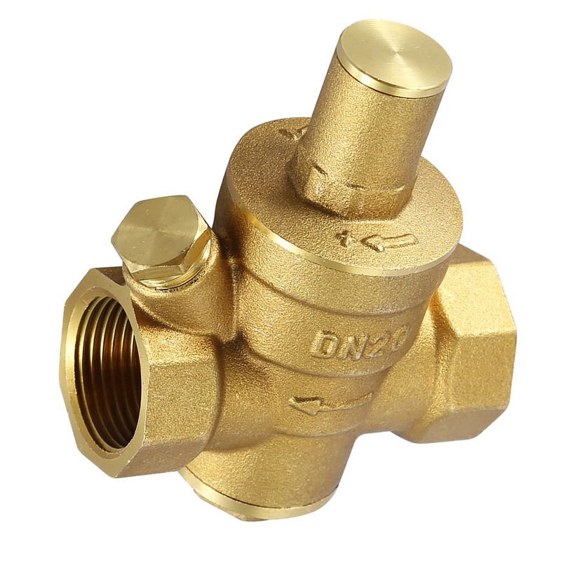 DN20 3/4" Adjustable Water Pressure Reducing Regulator Valve 1.6MPa