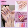 Phoenixy Poly Nail Starter Set 6 Colours Poly Nail Extension