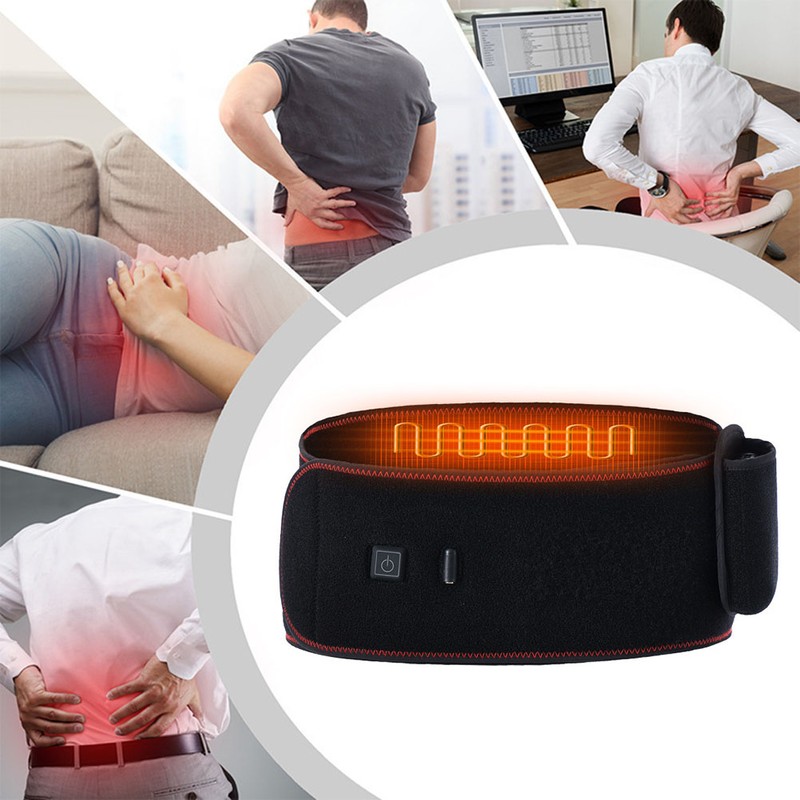 Heating Pad for Lower Back Rechargeable Heated Waist Belt Back