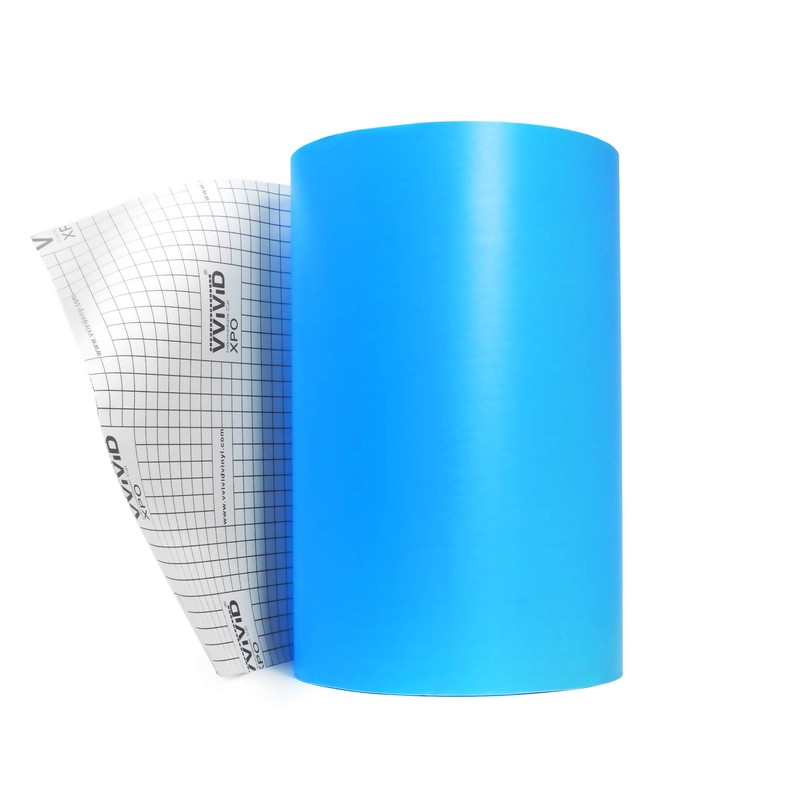 VViViD Blue Stencil Vinyl Masking Film with Anti-Bleed Technology (12"