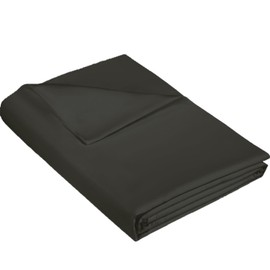 imflmats Zippered Japanese Floor Futon Mattress Cover Full Size 82" L x 56" W Foldable Floor Mattress Washable Tatami Mattress Cover Black