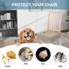 Smiry - Juego de 4 fundas elásticas de asiento jacquard