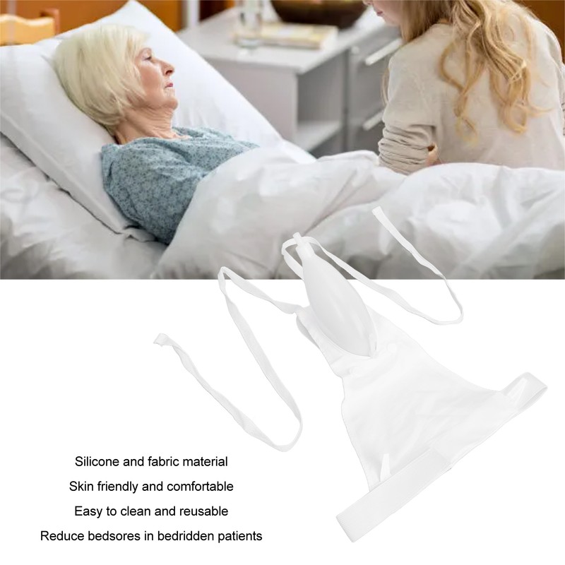 Women Wearable Urinal Spill Proof Comfortable Reusable Silicone Urine Collection