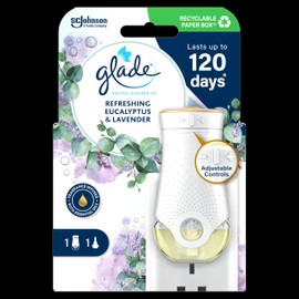 Glade Plug In Air Freshener Holder Eclypts Lavender Pack of 4 (4 x 20ml)