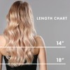 Naked Clip-In Hair Extensions by everlong, Skin Weft Scalp Imitating