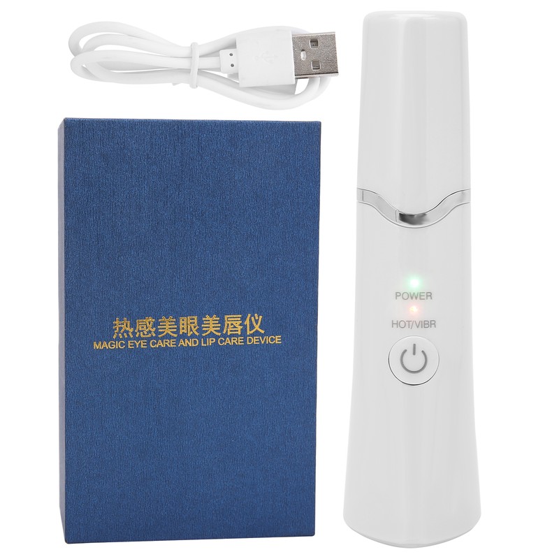 Eye Massager Dark Circles Removal Heating Vibration Eliminate Eye Bags
