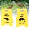2PCS Cat and Dog Vomit Signs, Cat Vomit Sign, Dog