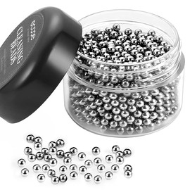 ecooe cleaning beads, 1,000, 1,200, 1,500 stainless steel balls for decanter, vase, carafe, bottles, no scratches, no rust., 1