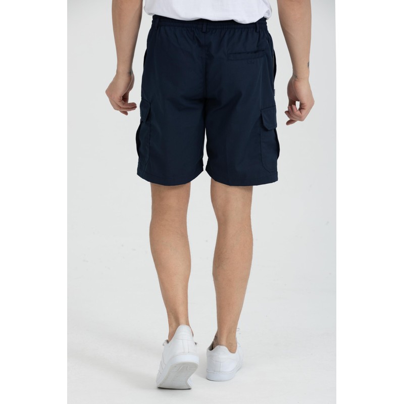 Kendindza Men's Cargo Shorts with Pockets, Zip and Drawstring -