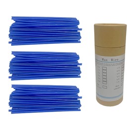 3 Bags Wax Line Wax Wire Sprue Wax for Jewelry Dental Casting Mould 0.8-7.0 Wax Moulding 3 Packs in One Bottle