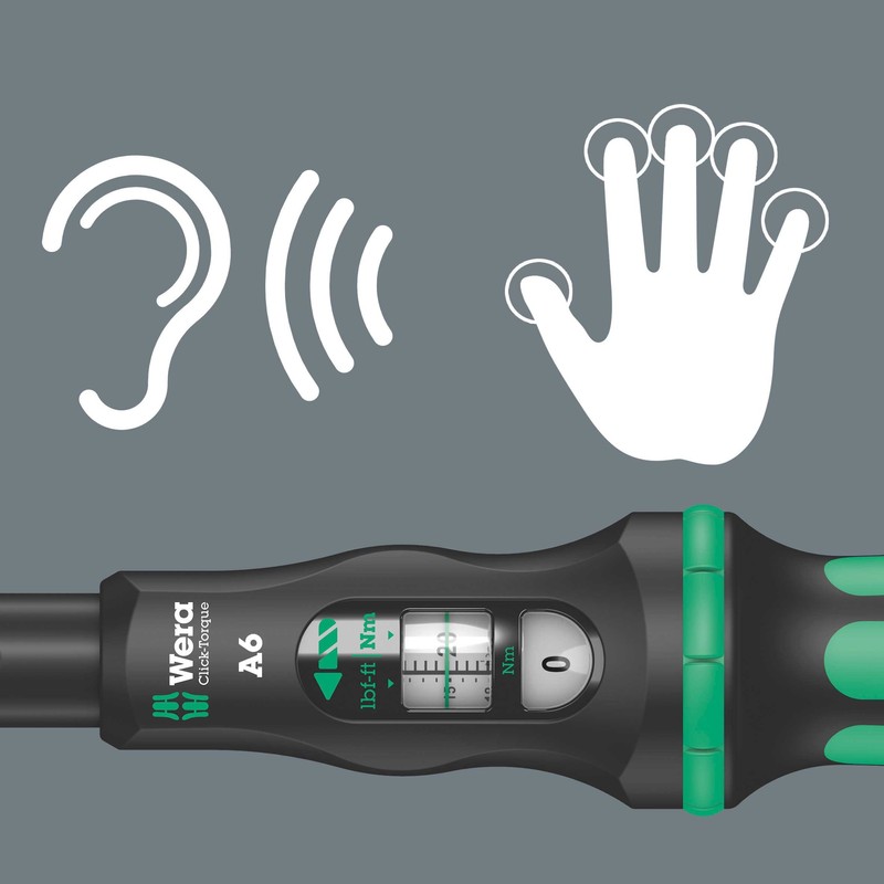 Wera Click-Torque Wrench with Reversible Ratchet