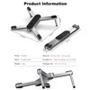 Foldable Laptop Stand for Desk: Portable Aluminum Computer Stand -