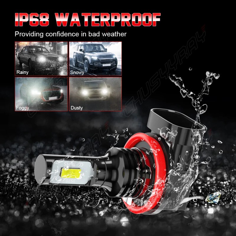CHUSYYRAY For 2016-2023 Toyota Tacoma 6x LED Headlight High-Low Beam