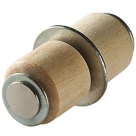 Rockler 3/8" Diameter Roto Hinge, Modern, Industrial Style, Steel, Plated Finish