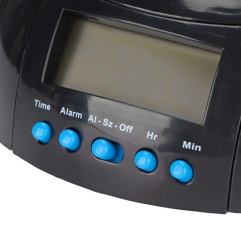 Flying Alarm Clock, Digital LED Alarm Clock Gadget Run Away