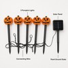 Solar Halloween Pumpkin Stake Lights for Outdoor Garden Decoration –