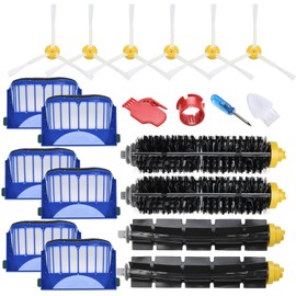 JoyBros Accesorios de Piezas de Repuesto compatibles con iRobot Roomba 675 670 665 690 692 694 671 677 650 655 614 Rueda de Rodillo Principal Lateral 