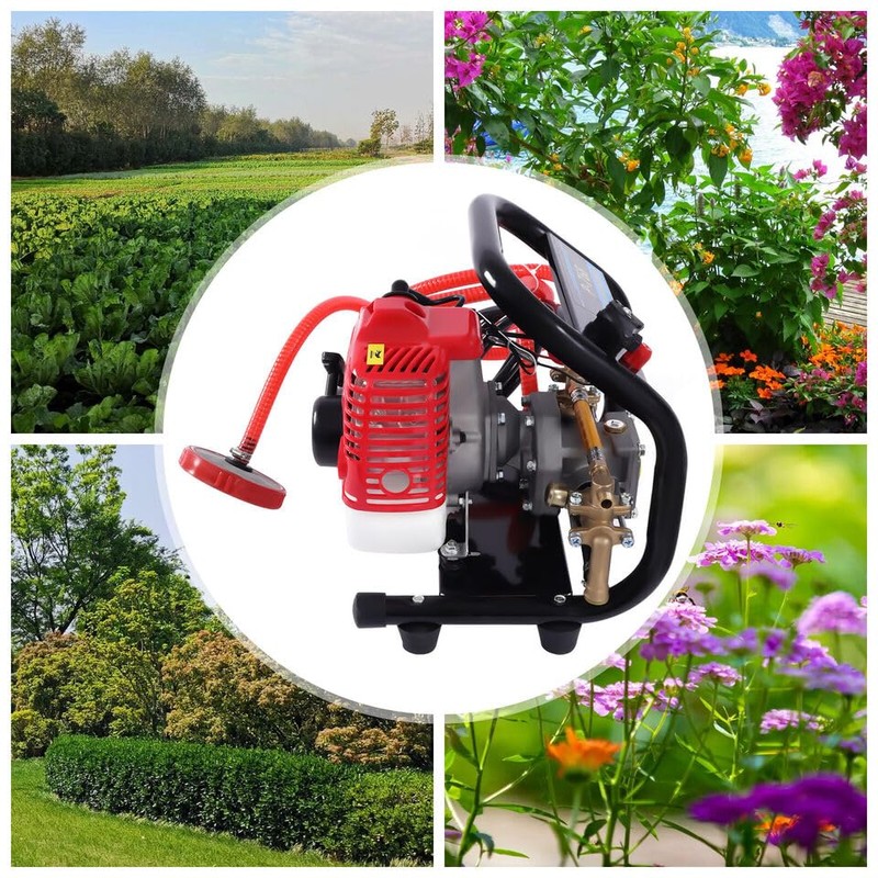 26CC 2 Stroke Portable High Pressure Sprayer 0.9HP Gasoline Engine