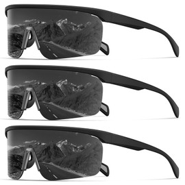KALIYADI Mens Polarized-Sunglasses Sport Sunglasses: Running Sunglasses Men Women UV400 Protection for Cycling
