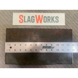 SlagWorks 1/4x8x13 inch steel plate 8”x13” A36 Hot Roll Flat .25" Thick