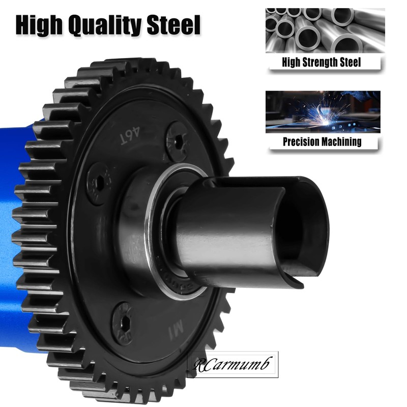 46T Center Differential Assembly #9585 Upgrades Part for Sledge 1/8,Heavy