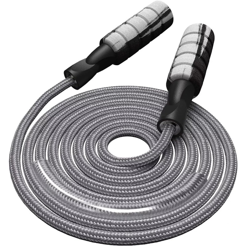 Cuerda de saltar con cuerda ajustable para saltar con peso