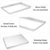 Deedro Baking Sheet with Rack Set [2 Sheets + 2