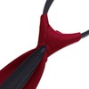 Aurya Solid Color Boys Tie, Polyester Satin Pre-tied Necktie with