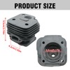 DUZFOREI 503 75 81 72 52mm Cylinder Piston w/Muffler Intake