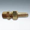 Flowbar Hose Joint Brass Threaded Fitting GHJ-0108 1/8x8