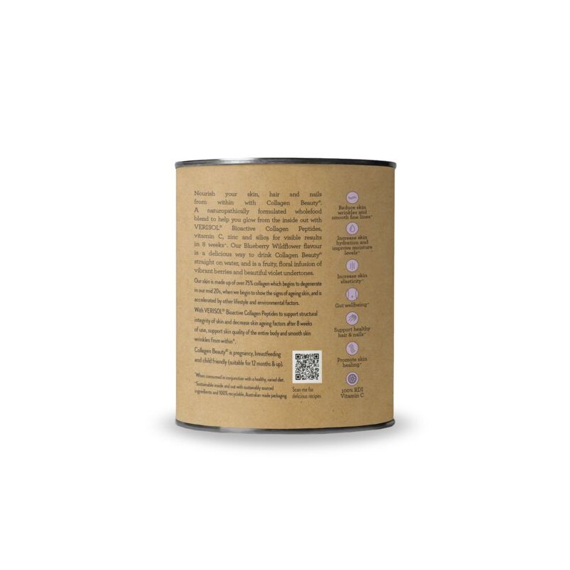 Nutra Naturals Collagen Beauty Blueberry Wildflower 225g