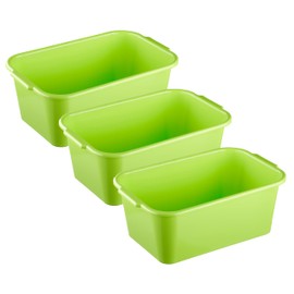 MiraHome Household Bath Set of 3 9 L 35 x 24 x 14.5 cm Green