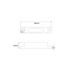 Metal Precision Level, Glass Vial, Spirit Bubble Level, Accurate, Clear,