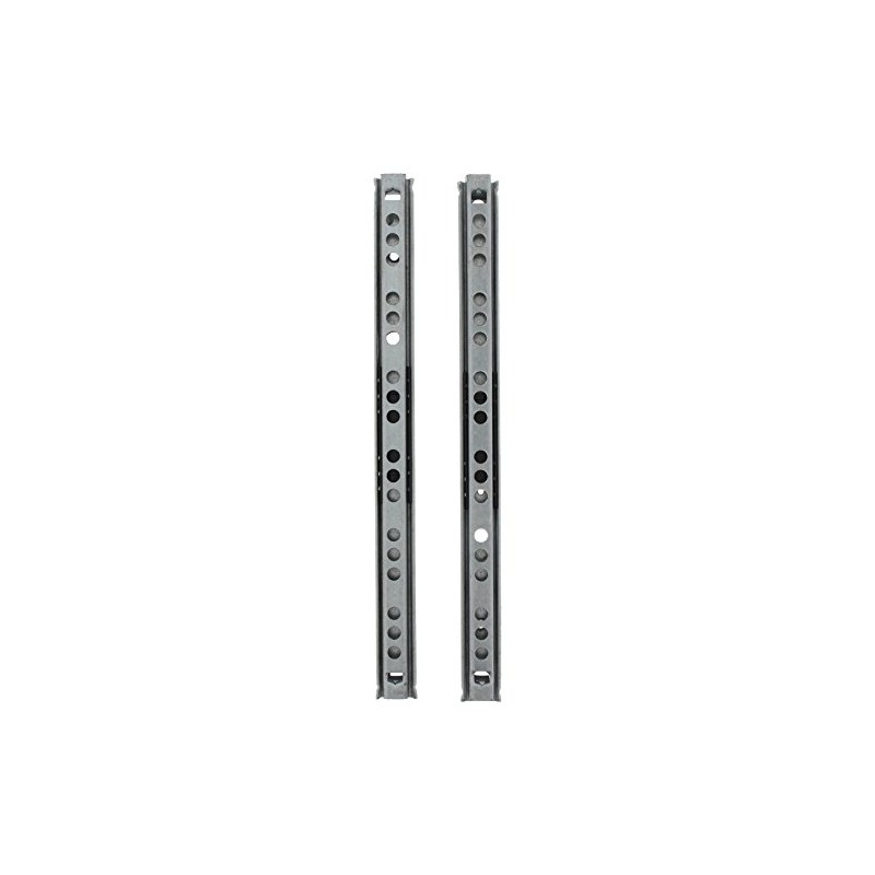 ToniTec 1 Pair of Drawer Runners Ball Extension 17 mm