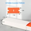 SIRALMNO 100 Pack Scraper Plastic Replacement Blades, Plastic Blades for