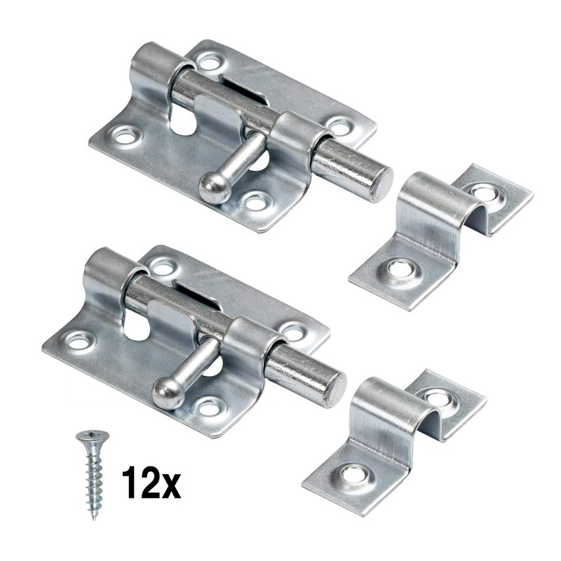 LouMaxx Door Bolt Set of 2 – Bolt Lock 38