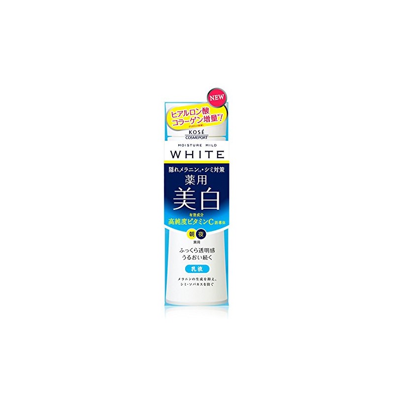 KOSE Moisturizing Milky Lotion, 4.9 fl oz (140 ml)
