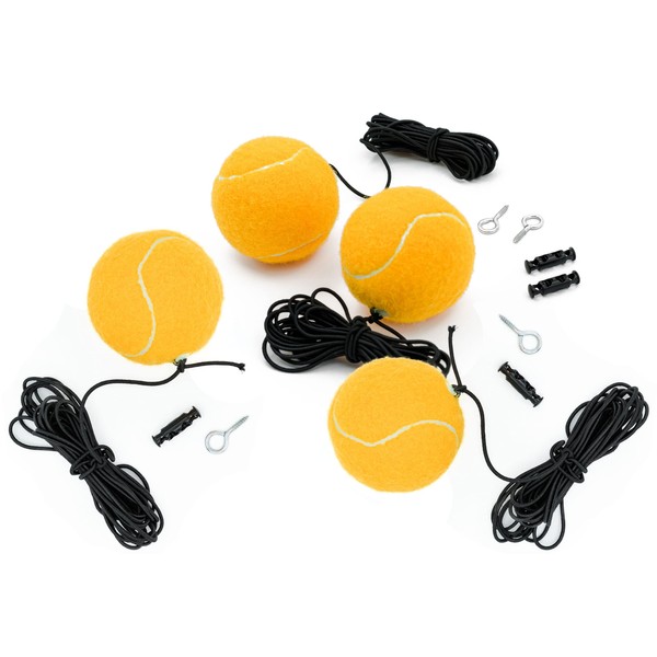Firefly 4-Pack Garage Parking Guide Tennis Ball Car Stopper on
